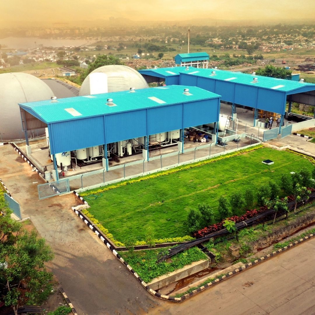 India's largest landfill biogas plant